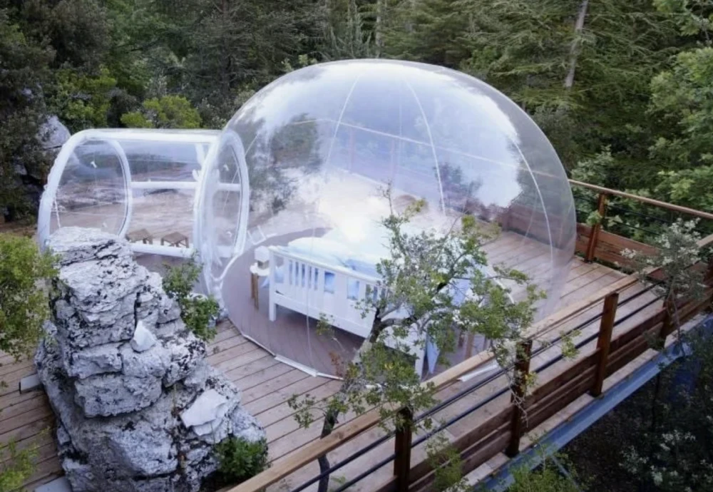 bubble tent glamping